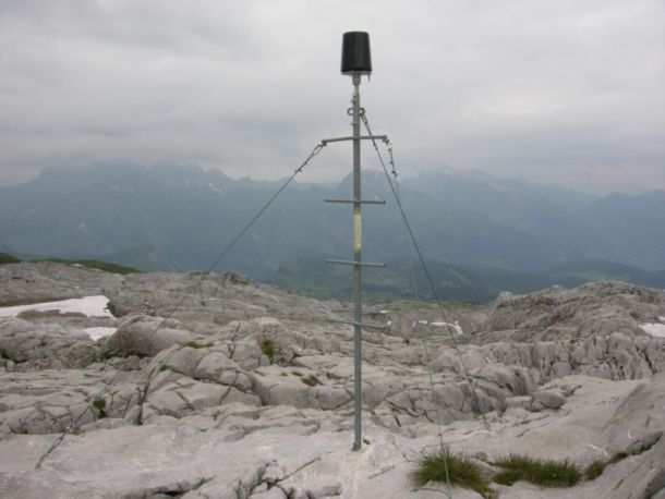 Messstation "Twärenen" mit Regenmesser